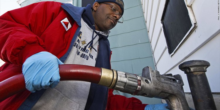 Liheap pumping gas oil