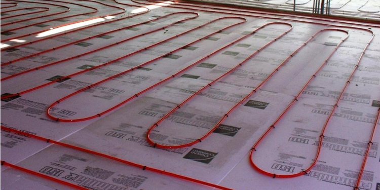 Image of: Solar Radiant Floor
